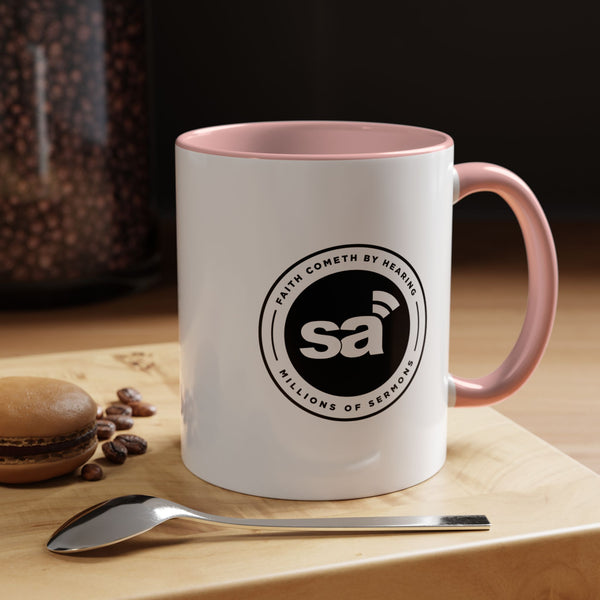 SA Coffee Mug — Accent Coffee Mug (11oz)
