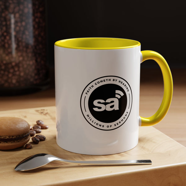 SA Coffee Mug — Accent Coffee Mug (11oz)