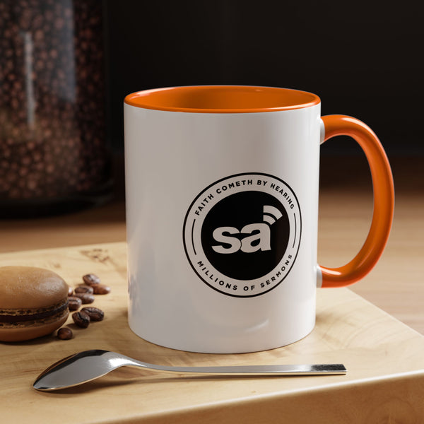 SA Coffee Mug — Accent Coffee Mug (11oz)