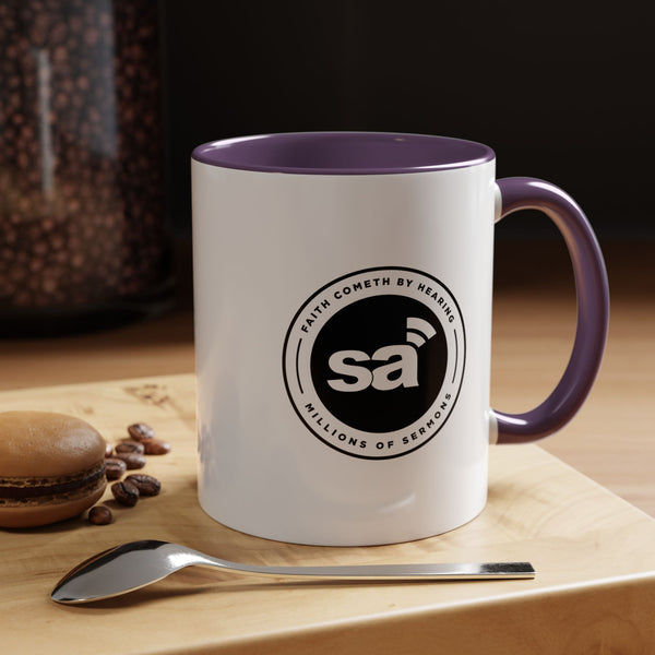 SA Coffee Mug — Accent Coffee Mug (11oz)