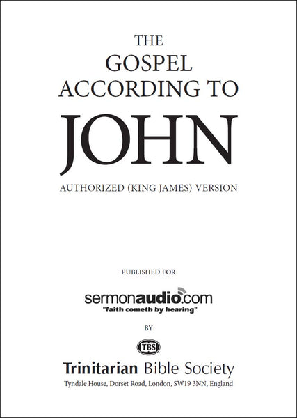 Gospel of John - Personal Edition